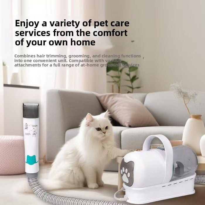 Grooming Vacuum with Trimmer