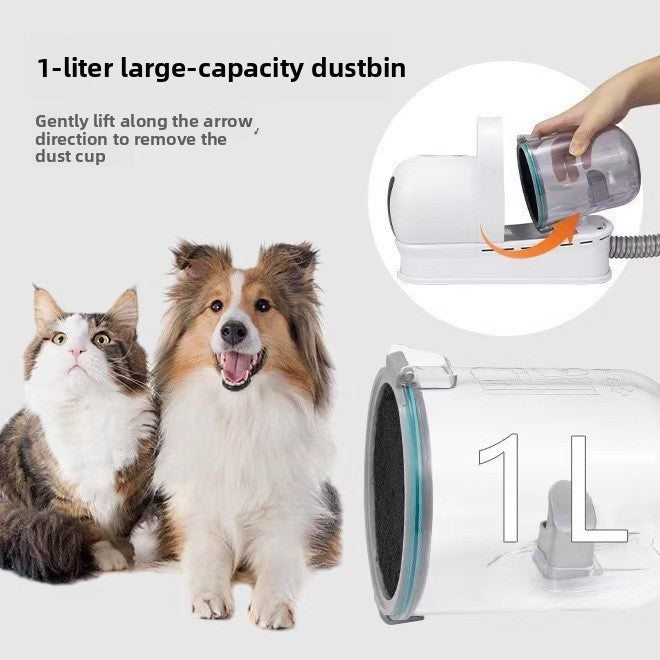 Grooming Vacuum with Trimmer